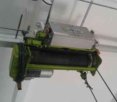 Monorail crane